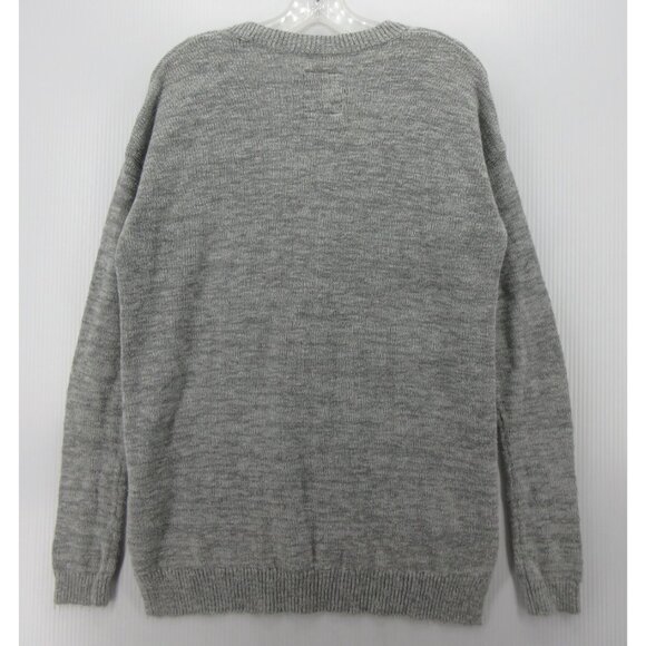 Hollister Sweater Small Cardigan Button Up Y2K Classic Preppy Hi Low - Picture 7 of 12